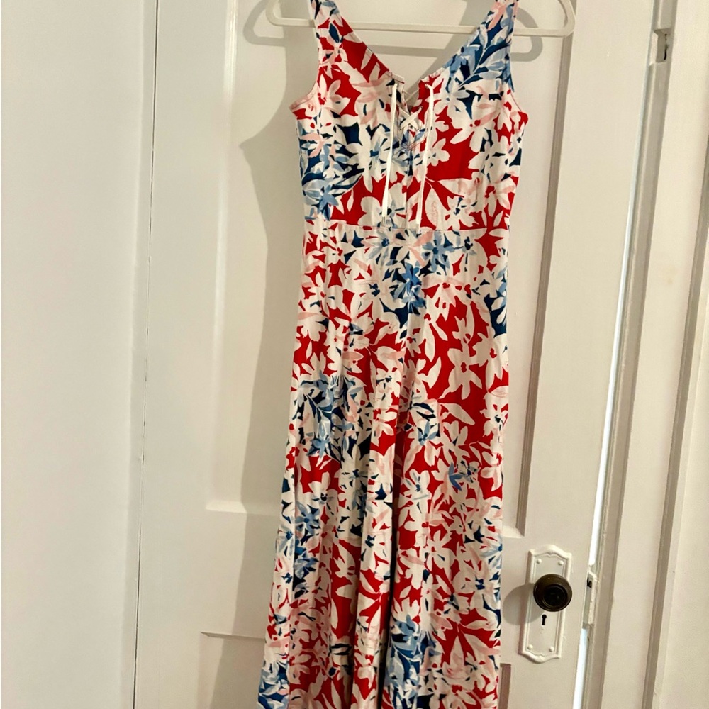 Chaps midi length dress